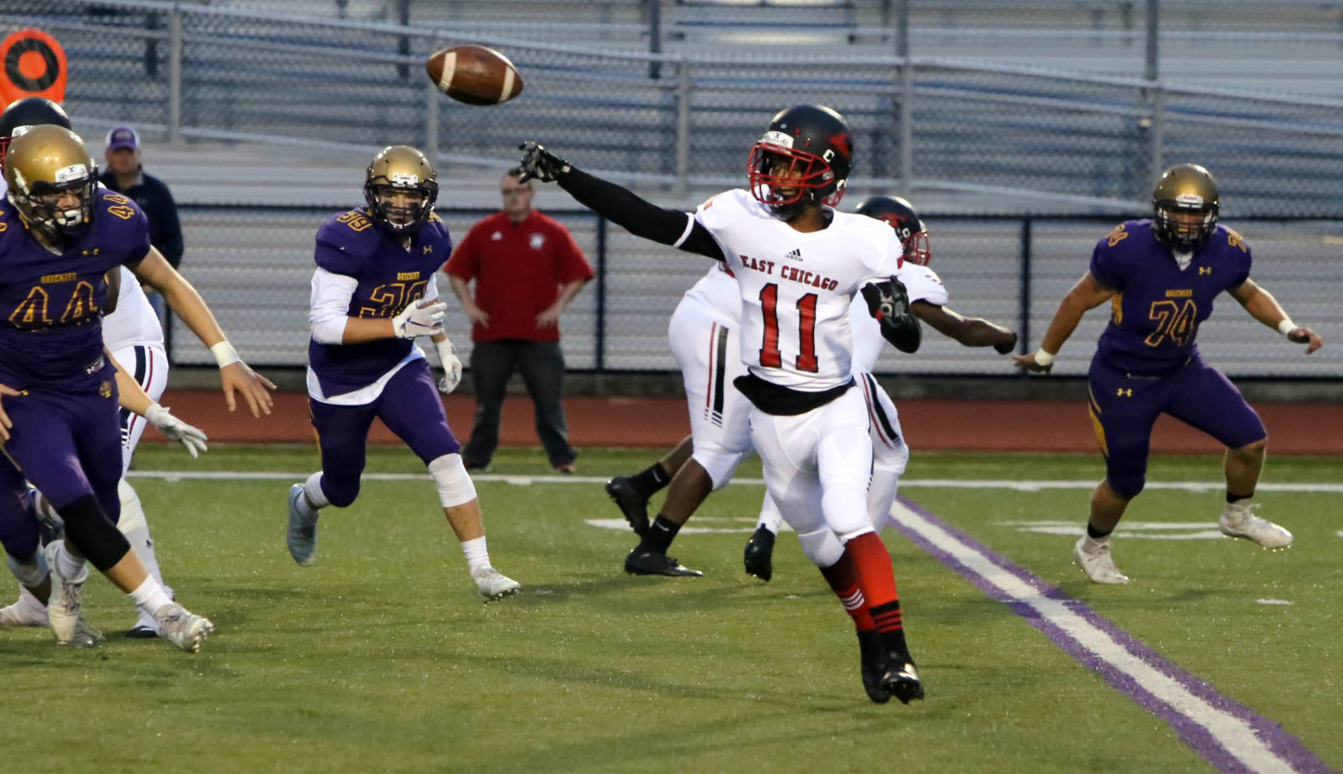 East Chicago Central at Hobart football